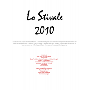 Lo Stivale 2010