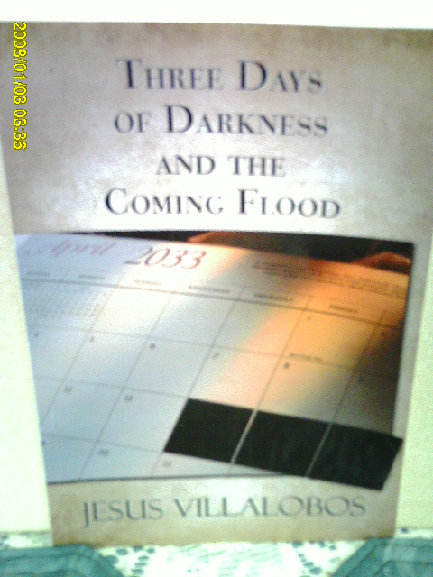 THREE DAYS OF DARKNESS AND THE COMING FLOOD
