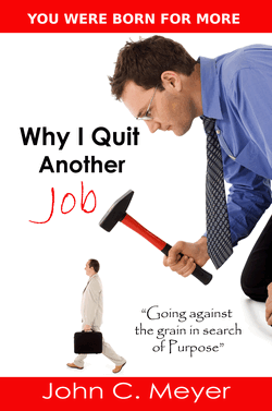 Why I Quit Another Job...going against the grain in search of purpose