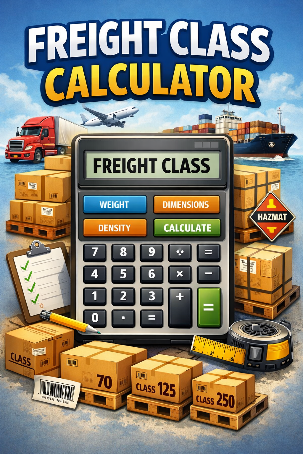 Freight Class Calculator