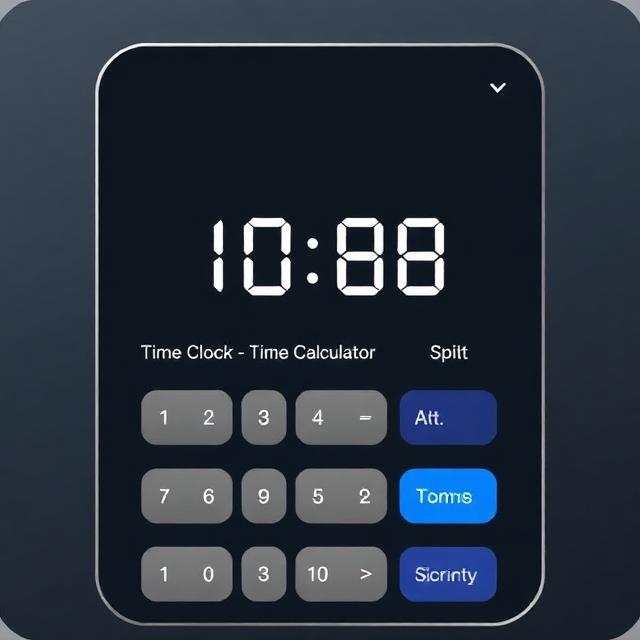 Time Clock Calculator