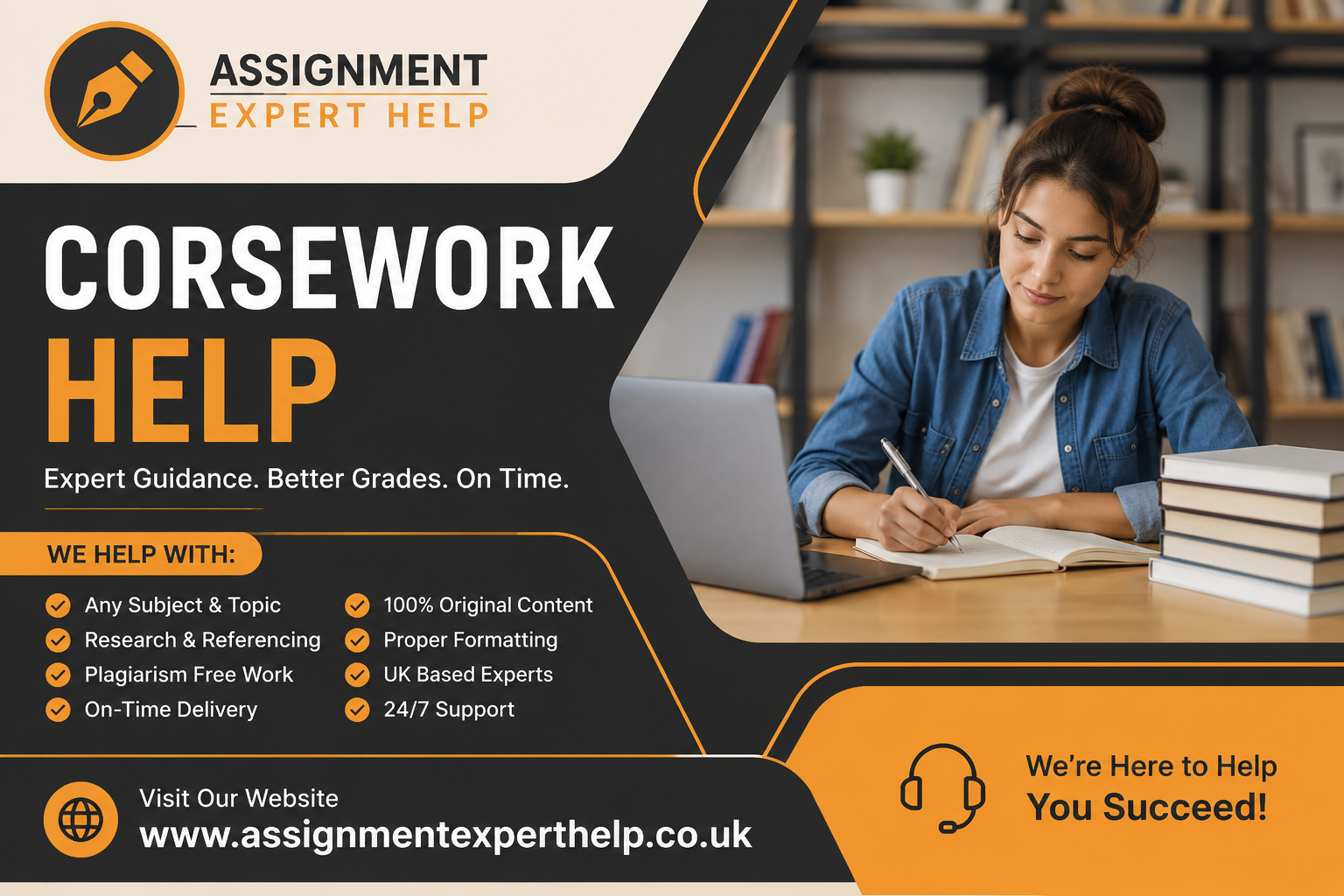 I provide coursework help services in the UK