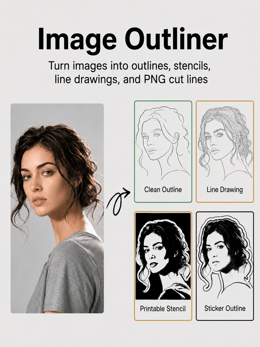 Image Outliner - Free Image to Outline Converter