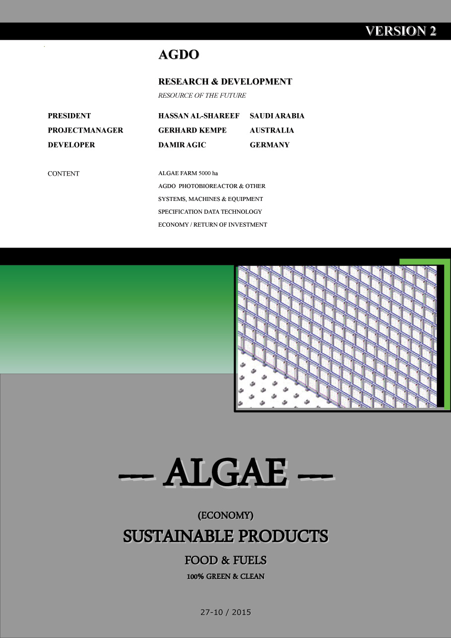 BUSINESS WITH ALGAE PRODUCTS